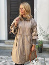 Transitional Coat with buckles in multiple colors