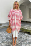 Thin Striped Coat Wendy Trendy