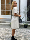 Viscose Dress with belt in multiple colors