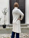 Alfa dress with slit in several colors