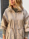 Transitional Coat with buckles in multiple colors