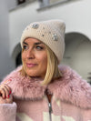 Perla wool blend glitter hat in multiple colors