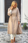 Transitional Coat with elastic waistband