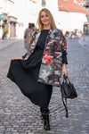 Wendy Trendy coat with military print