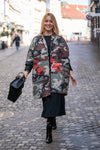 Wendy Trendy coat with military print