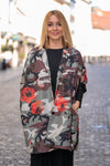 Wendy Trendy coat with military print