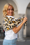Poletna Rutka Leopard potisk svila mix