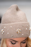 Perla wool blend glitter hat in multiple colors