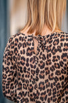 Haljina od mješavine leopard svile