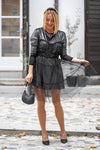 Shiny Tulle Dress