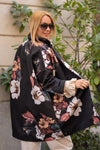 Wendy Trendy coat with floral print