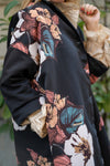 Wendy Trendy coat with floral print