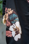 Wendy Trendy coat with floral print