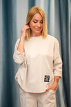 Oversize Trenirka Komplet Pulover+Hlače v več barvah bombaž mix