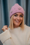 Perla wool blend glitter hat in multiple colors