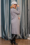 Alfa dress with slit in several colors