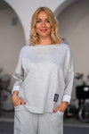 Oversize Trenirka Komplet Pulover+Hlače v več barvah bombaž mix