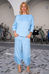 Oversize Trenirka Komplet Pulover+Hlače v več barvah bombaž mix