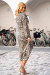Leopard Obleka na preklop