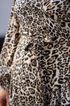 Leopard Obleka na preklop