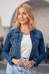 Jeans Jakna z gumbi