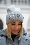 Perla wool blend glitter hat in multiple colors