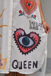 Srajčna Obleka s potiskom Queen