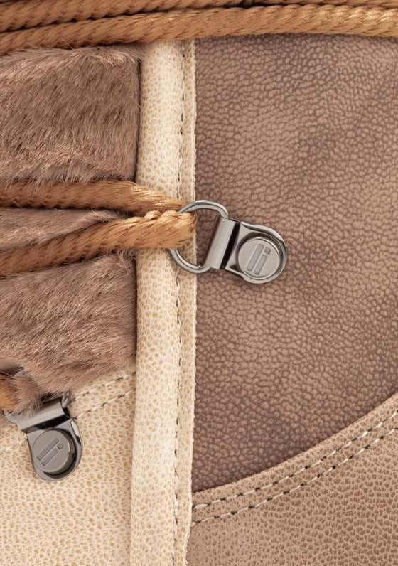 D. Franklin Škornji Nordic Trk Fur Gradient Taupe