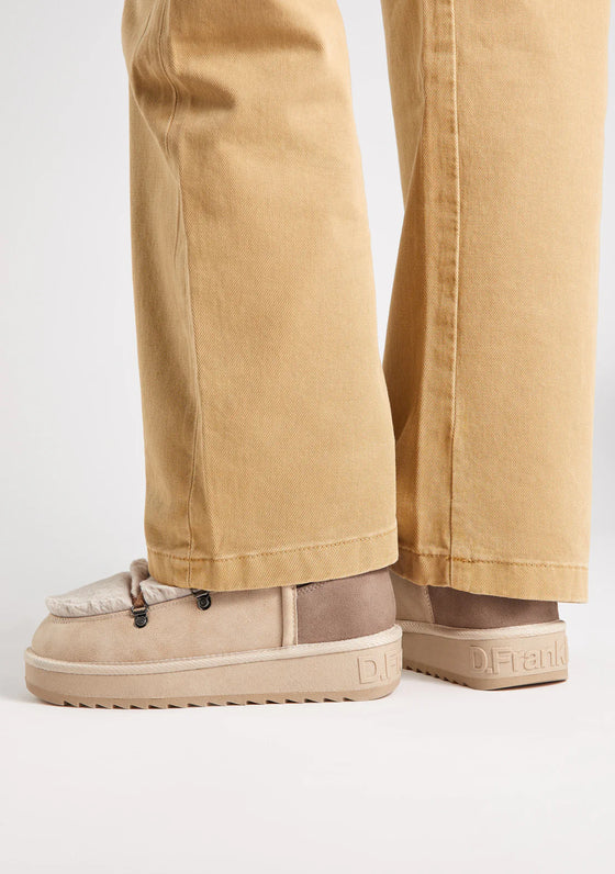 D. Franklin Škornji Nordic Trk Fur Gradient Taupe