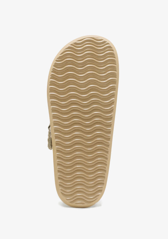 D. Franklin Natikači Vibe Clog Fleece Taupe