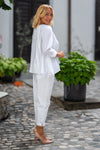 Bela Bluza z naborki Wendy Trendy