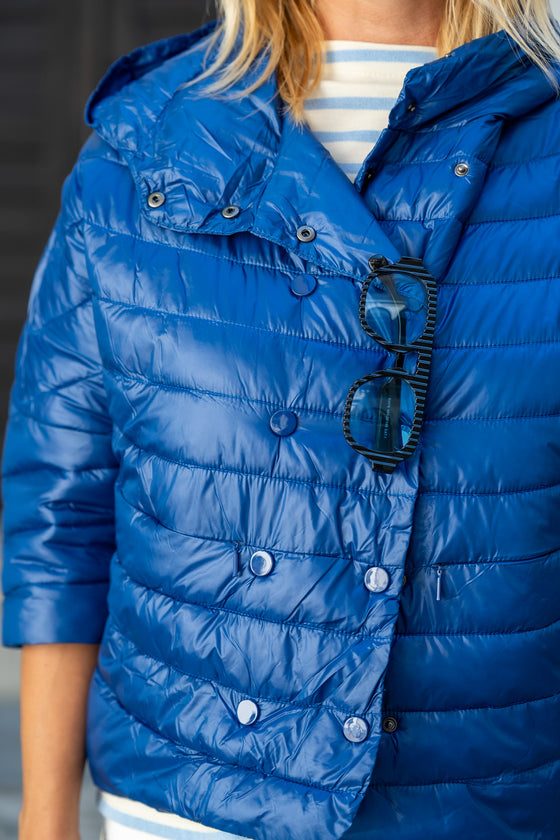 Double-breasted jacket in several colors