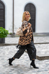 Pletena Jopica z leopardjim vzorcem