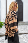 Pletena Jopica z leopardjim vzorcem