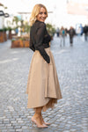 Asymmetrical Skirt in Multiple Colours