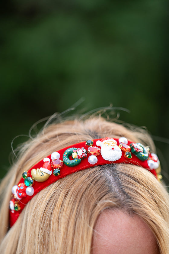 Božični Obroč za lase v več barvah