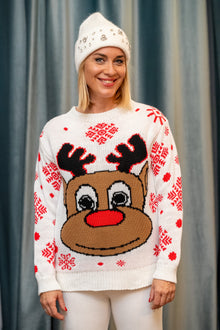  Christmas Sweater Rudolf in several colors