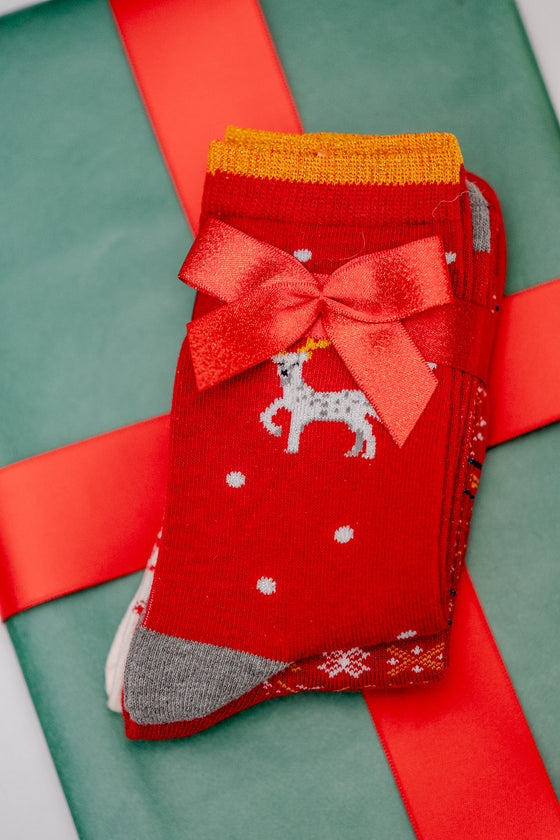 Set of Christmas Stockings 3 pairs