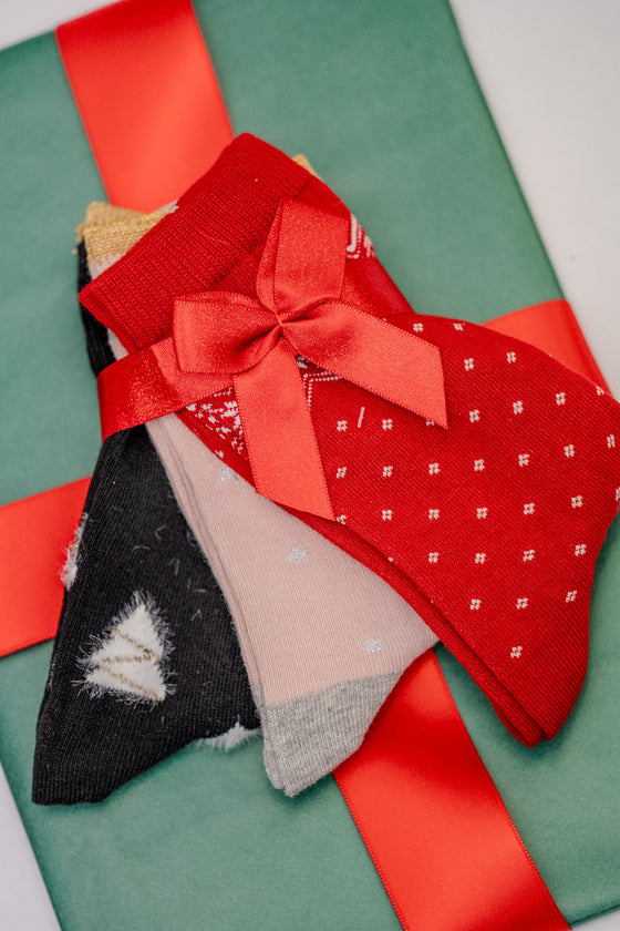 Set of Christmas Stockings 3 pairs