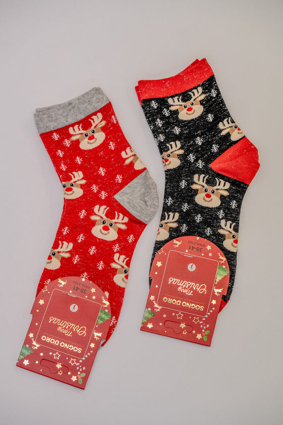 Set of Christmas Stockings 2 pairs