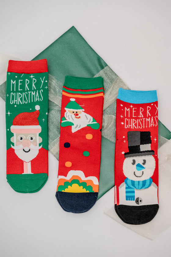 Set of Christmas Stockings 3 pairs