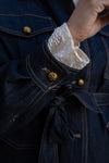 Denim Jakna z pasom