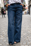 Jeans Hlače s širokimi hlačnicami