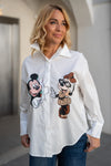 Srajca z Mickey&Minnie motivom