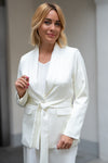 Eleganten Blazer z pasom