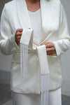 Eleganten Blazer z pasom