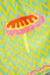Poletna Obleka v limeta vzorcu