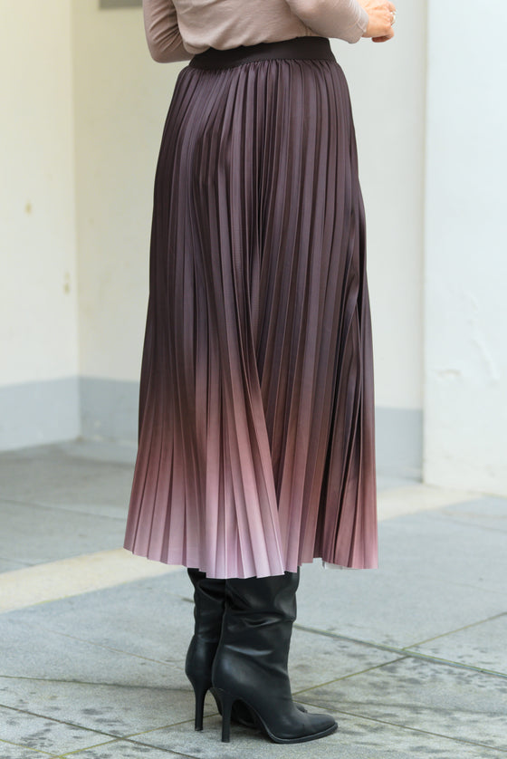 Plisirano Midi Krilo v več barvah