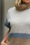 Pleten Pulover s kratkimi rokavi