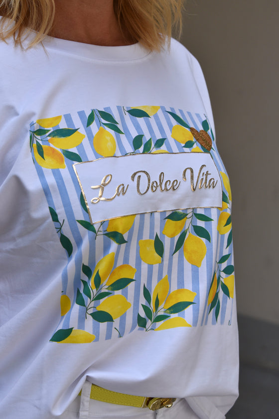 Bombažna Majica La Dolce Vita